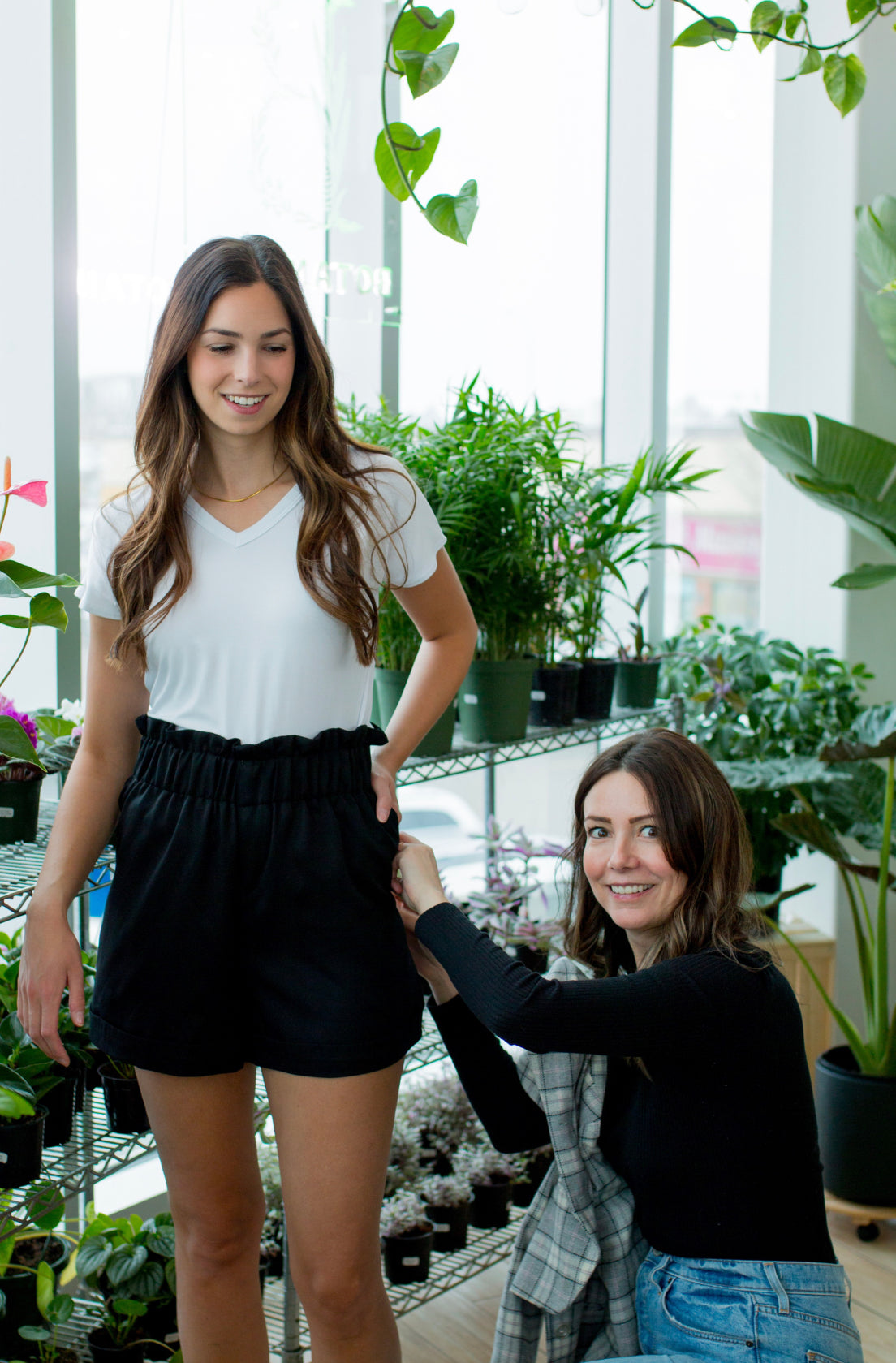 Sustainable Canadian Made Fashion: The Story Behind Our Shelby Paperbag Shorts