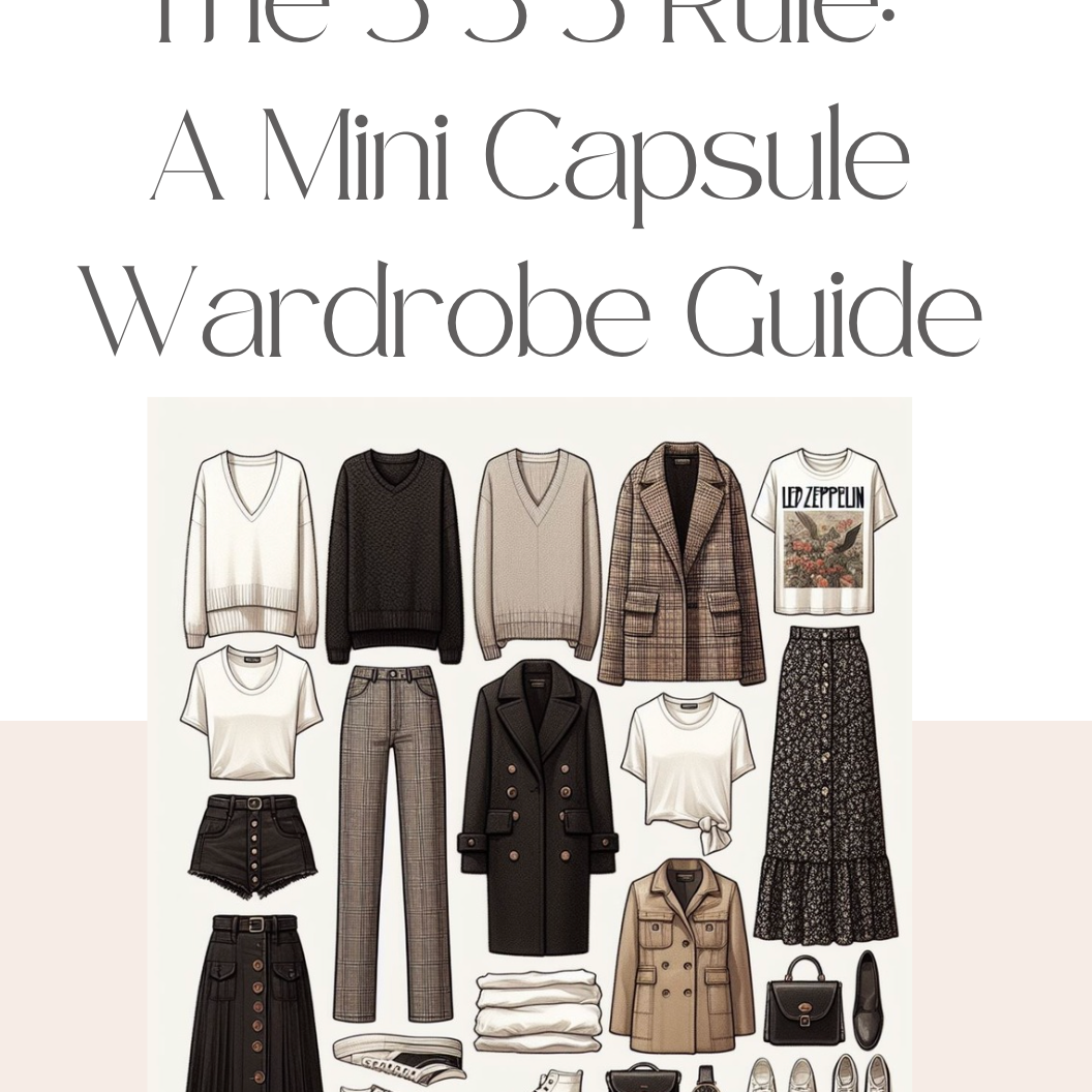The 3-3-3 Rule: Create 15 Outfits With This Style Hack