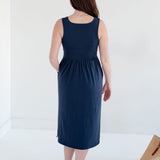 [PRE-ORDER] Audrey Square Neck Cotton Modal Tank Dress