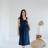 [PRE-ORDER] Audrey Square Neck Cotton Modal Tank Dress