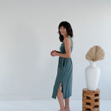 [PRE-ORDER] Audrey Square Neck Cotton Modal Tank Dress