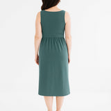 Audrey Cotton Modal Tank Dress in Ocean