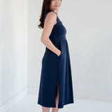 [PRE-ORDER] Audrey Square Neck Cotton Modal Tank Dress