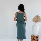 [PRE-ORDER] Audrey Square Neck Cotton Modal Tank Dress
