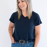 Bennie Bamboo V-neck T-shirt ~ New Colours
