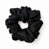 Scrunchie in Black Satin