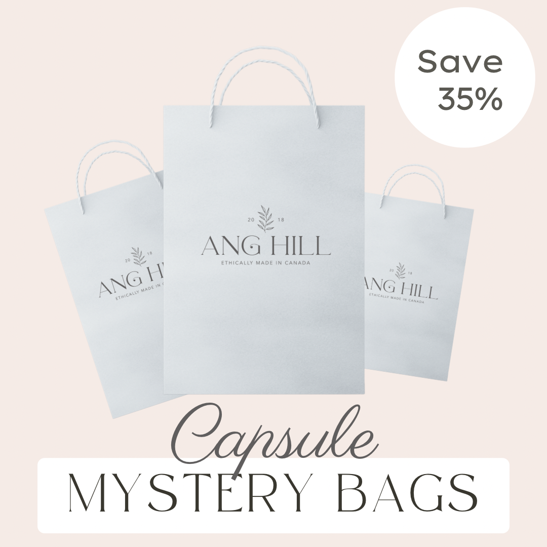 Capsule mystery bags infographic