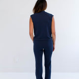 [PRE-ORDER] Dori Bamboo Mockneck Top in Navy or Black