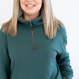 [PRE-ORDER] Sophie 1/2 Zip Bamboo Sweater in Pine, Navy, Mocha or Black
