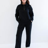 [PRE-ORDER] Sophie 1/2 Zip Bamboo Sweater in Pine, Navy, Mocha or Black