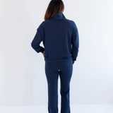 [PRE-ORDER] Sophie 1/2 Zip Bamboo Sweater in Pine, Navy, Mocha or Black