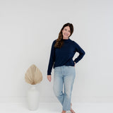 [PRE-ORDER] Claire Bamboo Terry Mockneck