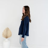 [PRE-ORDER] Claire Bamboo Terry Mockneck