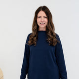 [PRE-ORDER] Claire Bamboo Terry Mockneck