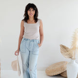 [PRE-ORDER] Tracey Square Neck Tank Top