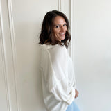 side view of white button up shirt