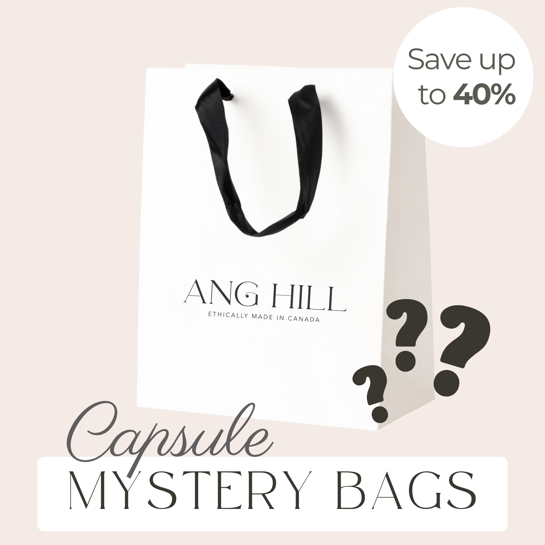 Ang Hill Capsule mystery bags infographic