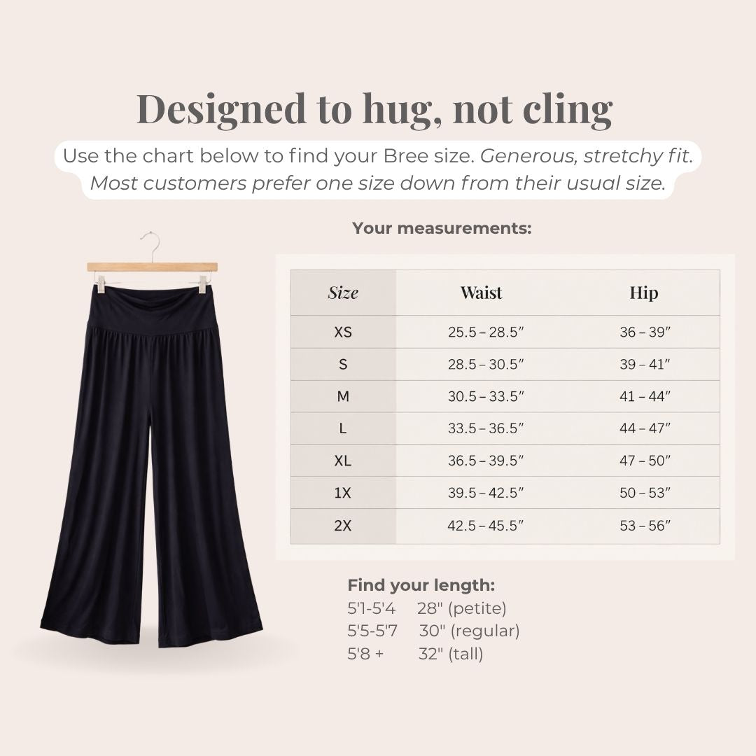 Bree Bamboo Women's Wideleg Pants