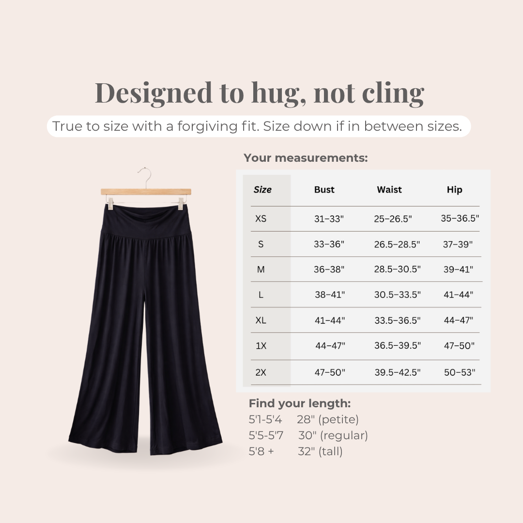 Bree Bamboo Women's Wideleg Pants