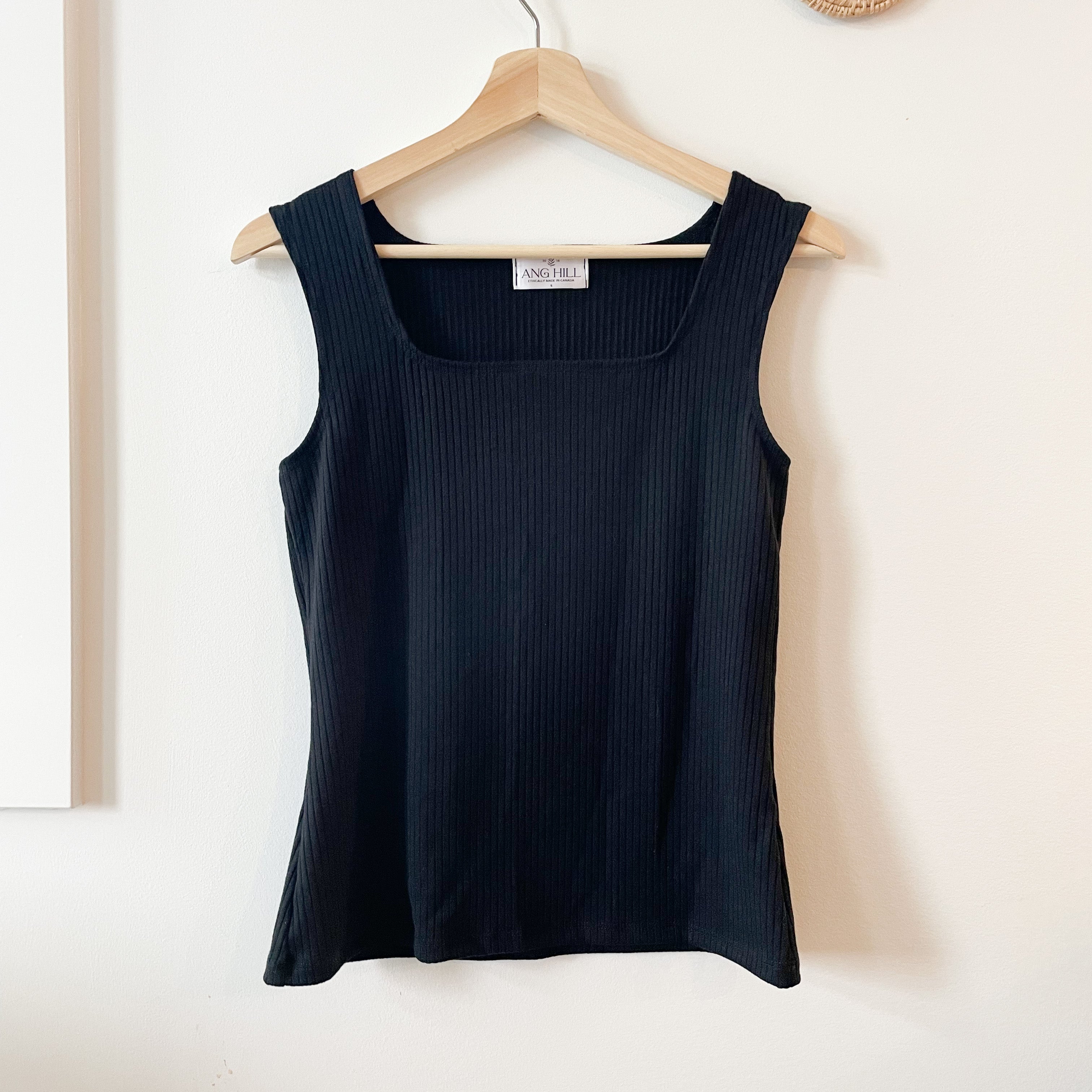 Notch Neck Top - Black, Online Boutique for Quality Office Wear