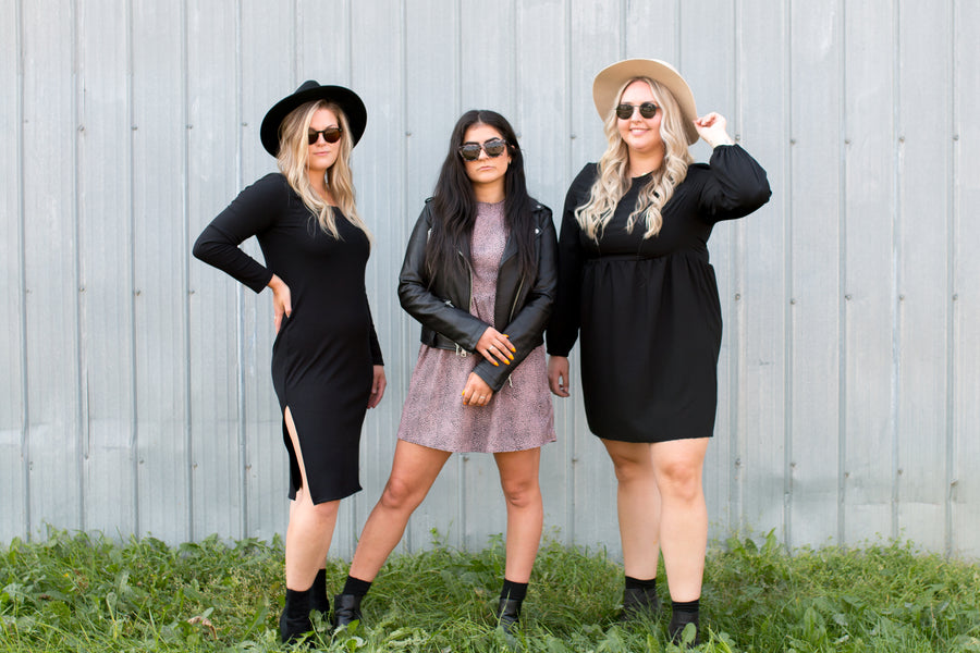 Madison Animal Print Long Sleeved Dress