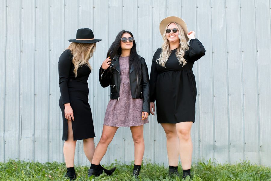 Madison Animal Print Long Sleeved Dress